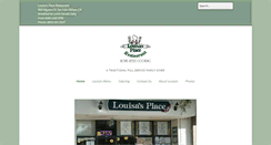 Desktop Screenshot of louisasplace.com